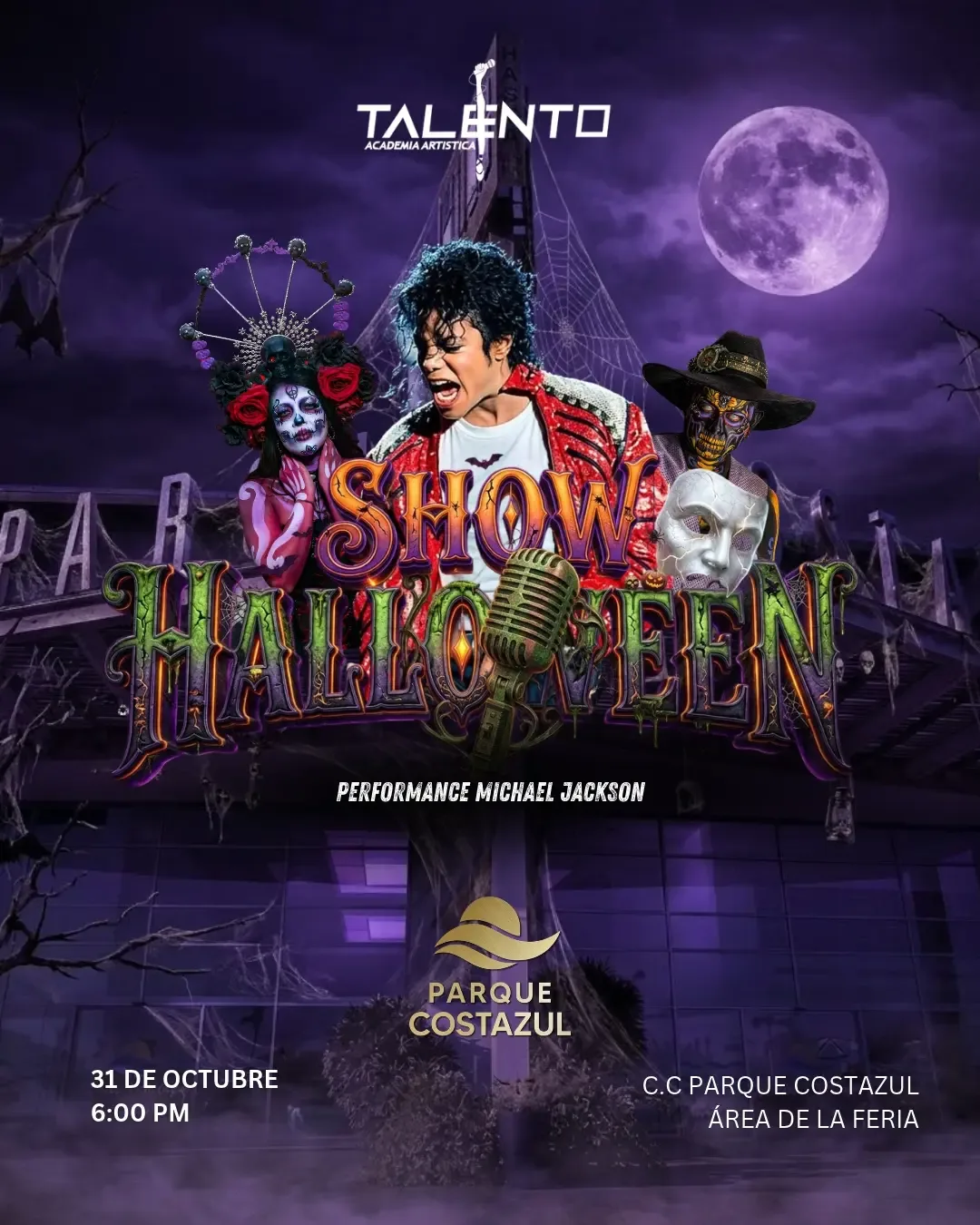 Show de Halloween 2026: Noche de Magia y Talento en Parque Costazul - Foto 1