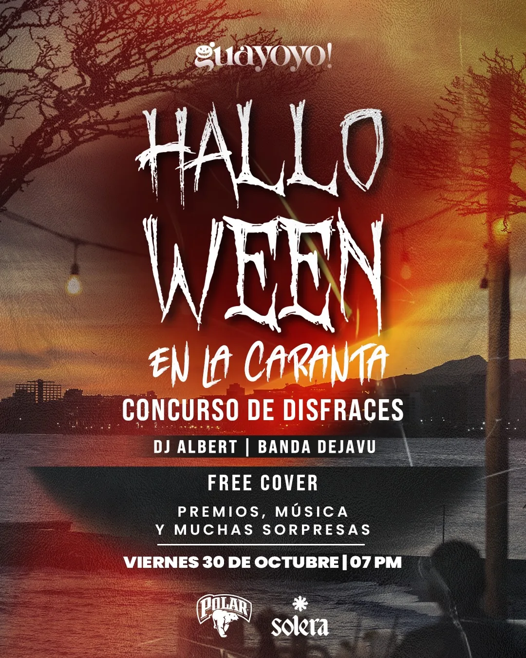 Halloween en Guayoyo Gastro Bar: Rumba, Disfraces y Música en Vivo