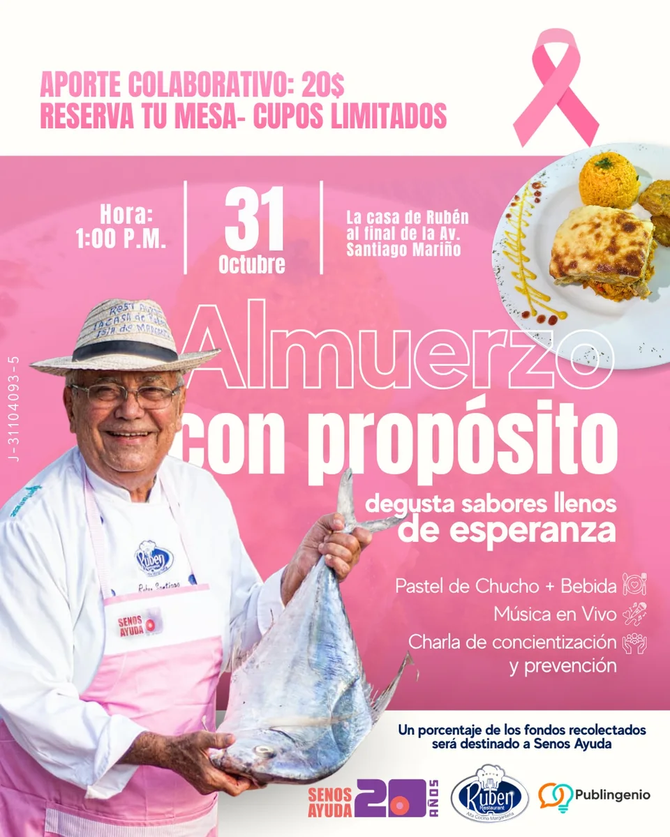 Almuerzo con Propósito a Beneficio de SenosAyuda