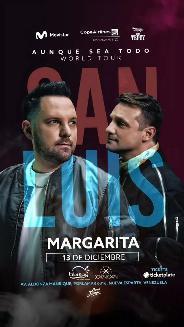 Sanluis: Aunque Sea Todo World Tour (Margarita)