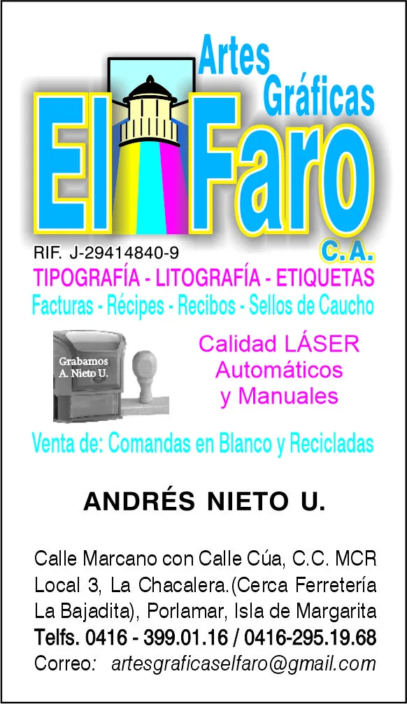 Artes Gráficas El Faro C.A.