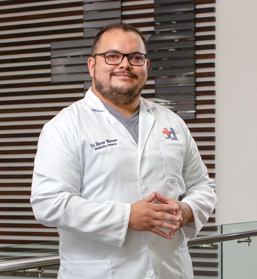 Dr. Héctor Andrés Marcano Alfonzo (Medicina Interna)