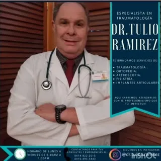 Dr. Tulio Ramírez (Traumatología y Ortopedia)
