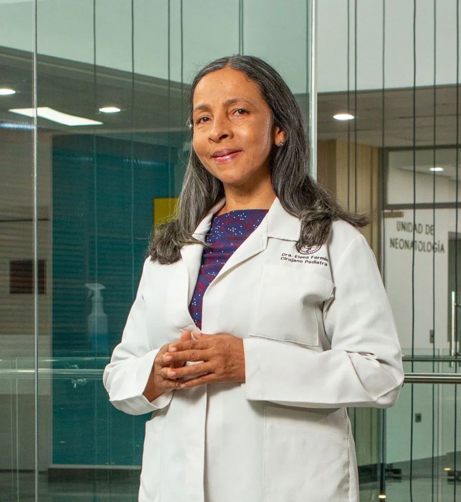 Dra. Elena Teresa Fermín Marcano (Cirugía Pediátrica)