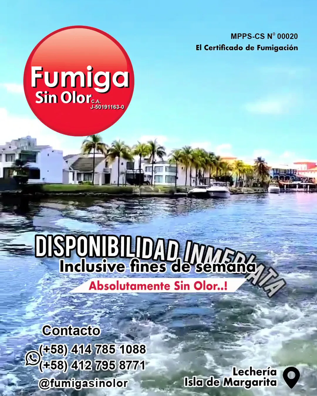Fumiga sin Olor C.A. - Foto 2 | Guía Margarita