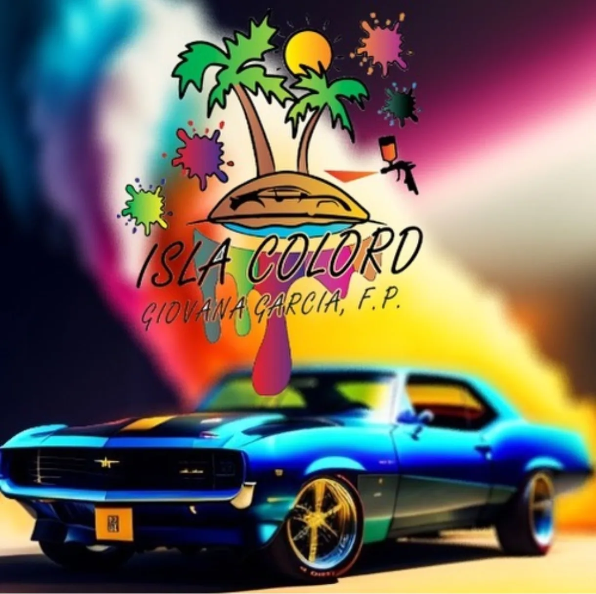 Isla Colord, Pintura Automotriz