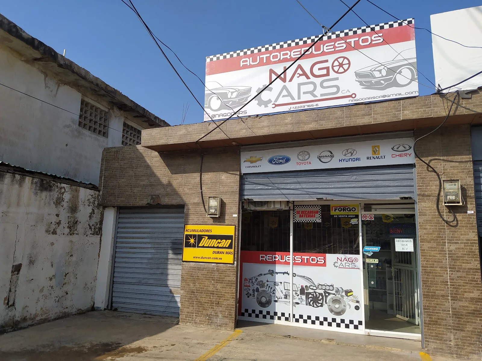 Repuestos Nagocars Chivera